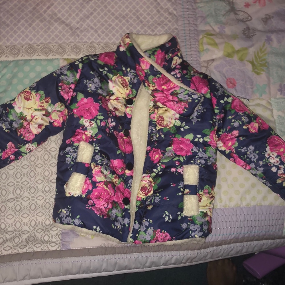 Floral coat